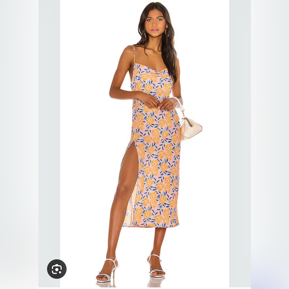 Endless Summer - Madison Midi Dress in Sunshine